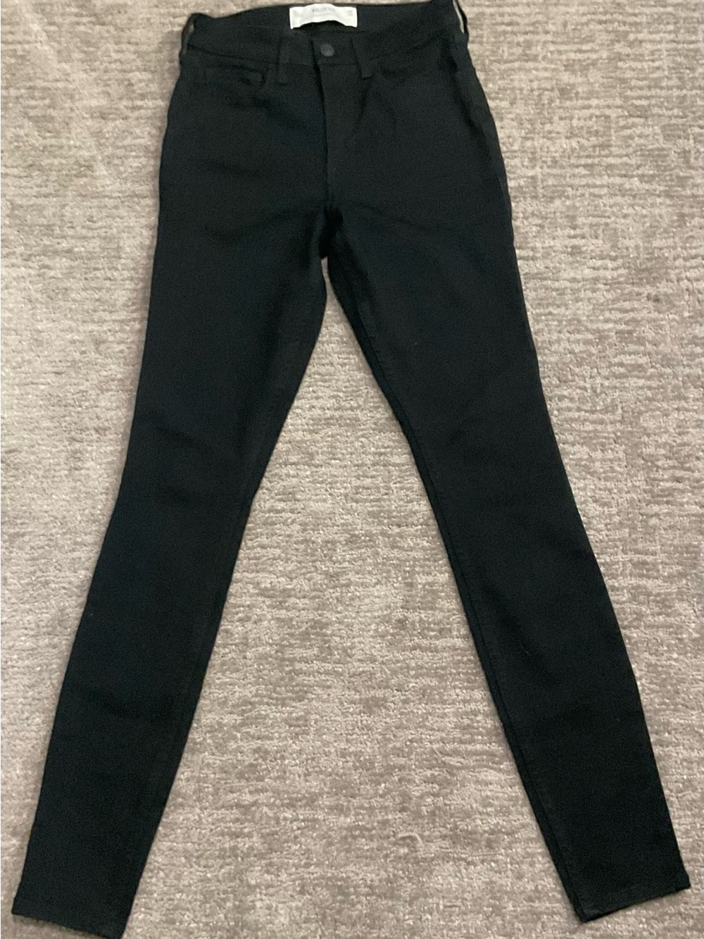 Hollister Black Curvy High-Rise Super Skinny Jeans
